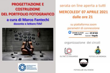 Progettazione e costruzione del Portfolio fotografico